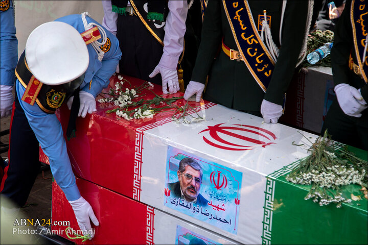 تقرير مصور/ عدسة وكالة "أبنا" توثق مراسم التشييع لشهداء الاقتدار في العاصمة الإيرانية - 2