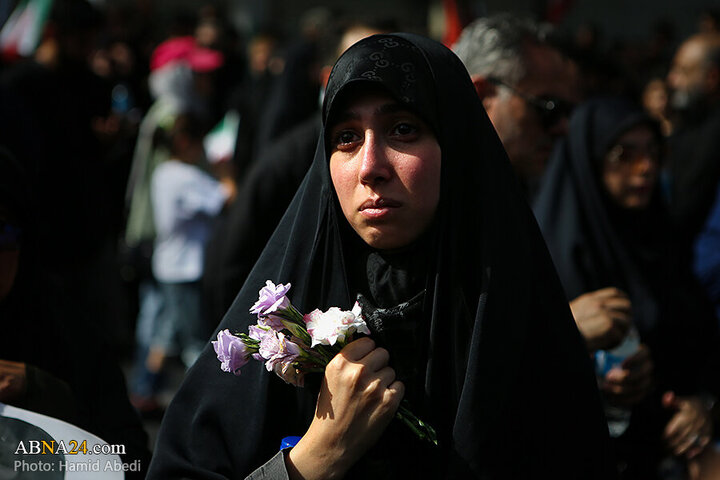 تقرير مصور/ عدسة وكالة "أبنا" توثق مراسم التشييع لشهداء الاقتدار في العاصمة الإيرانية - 3