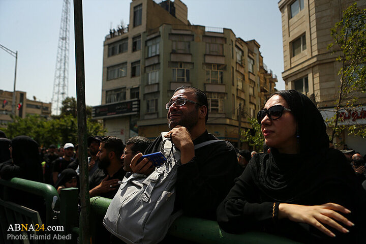 تقرير مصور/ عدسة وكالة "أبنا" توثق مراسم التشييع لشهداء الاقتدار في العاصمة الإيرانية - 3