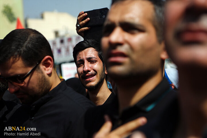 تقرير مصور/ عدسة وكالة "أبنا" توثق مراسم التشييع لشهداء الاقتدار في العاصمة الإيرانية - 3