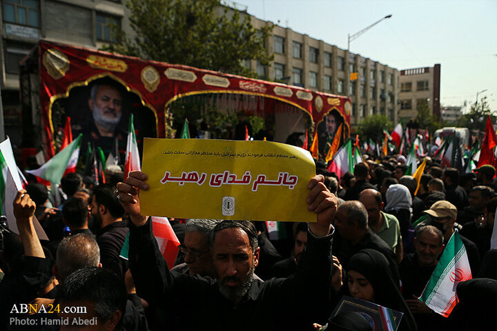 تقرير مصور/ عدسة وكالة "أبنا" توثق مراسم التشييع لشهداء الاقتدار في العاصمة الإيرانية - 3