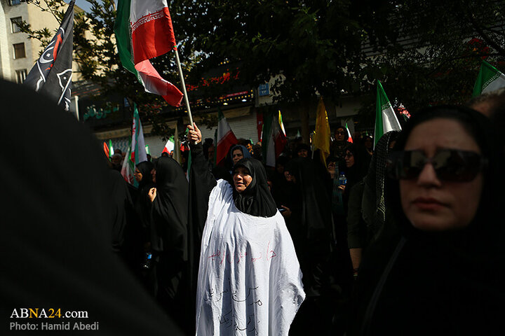 تقرير مصور/ عدسة وكالة "أبنا" توثق مراسم التشييع لشهداء الاقتدار في العاصمة الإيرانية - 3