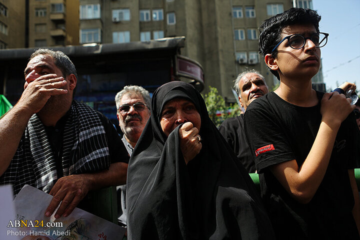 تقرير مصور/ عدسة وكالة "أبنا" توثق مراسم التشييع لشهداء الاقتدار في العاصمة الإيرانية - 3
