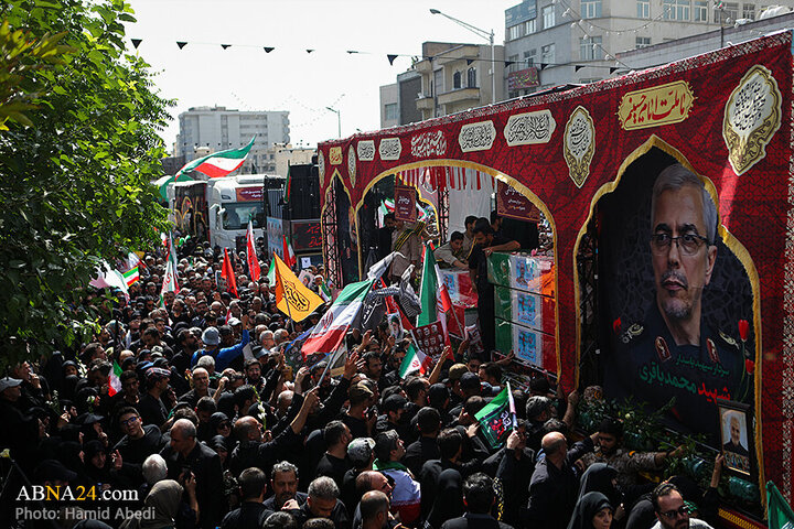 تقرير مصور/ عدسة وكالة "أبنا" توثق مراسم التشييع لشهداء الاقتدار في العاصمة الإيرانية - 3