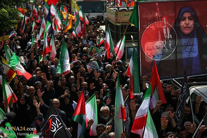 تقرير مصور/ عدسة وكالة "أبنا" توثق مراسم التشييع لشهداء الاقتدار في العاصمة الإيرانية - 3