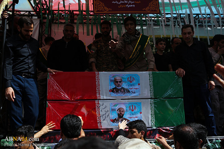 تقرير مصور/ عدسة وكالة "أبنا" توثق مراسم التشييع لشهداء الاقتدار في العاصمة الإيرانية - 3