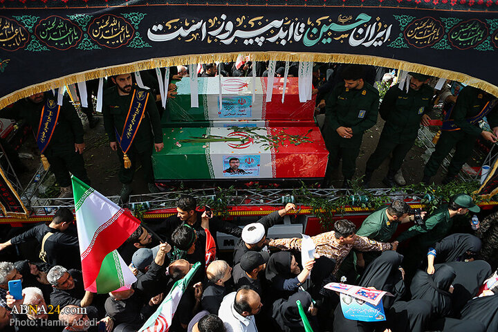 تقرير مصور/ عدسة وكالة "أبنا" توثق مراسم التشييع لشهداء الاقتدار في العاصمة الإيرانية - 3