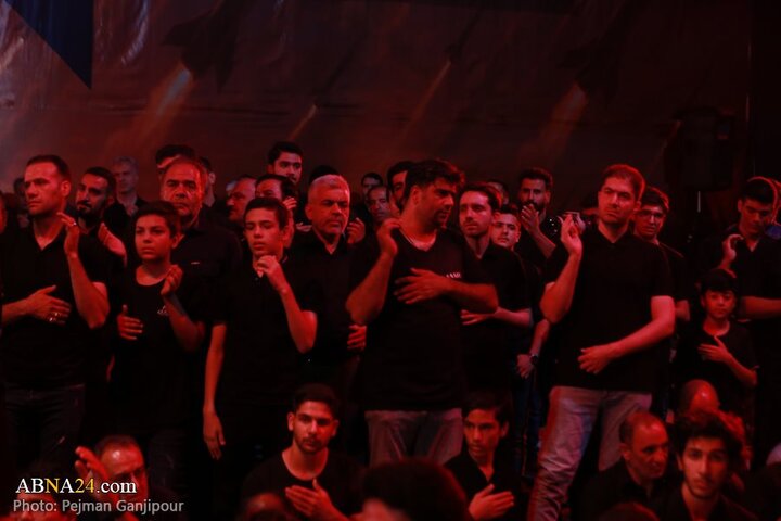 مراسم عزاداری دهه اول محرم در هیئت انصارالحسین(ع) اصفهان