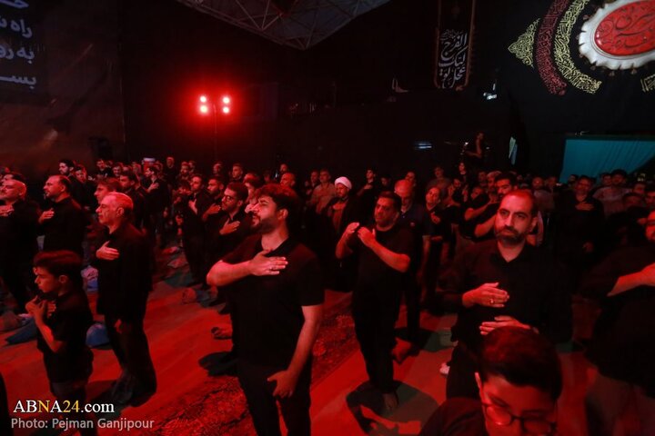 مراسم عزاداری دهه اول محرم در هیئت انصارالحسین(ع) اصفهان