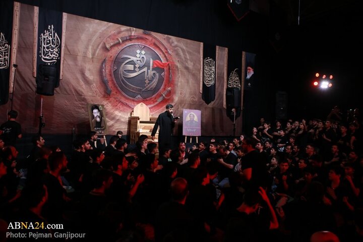 مراسم عزاداری دهه اول محرم در هیئت انصارالحسین(ع) اصفهان