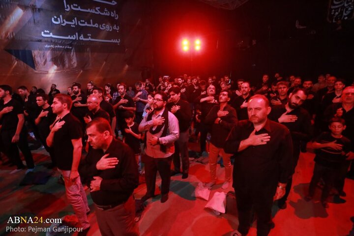 مراسم عزاداری دهه اول محرم در هیئت انصارالحسین(ع) اصفهان