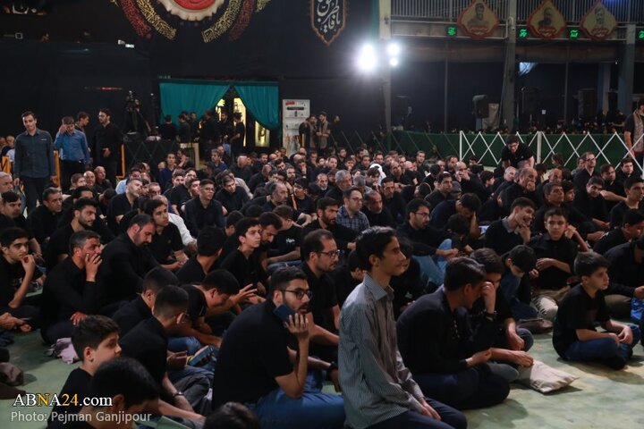 مراسم عزاداری دهه اول محرم در هیئت انصارالحسین(ع) اصفهان