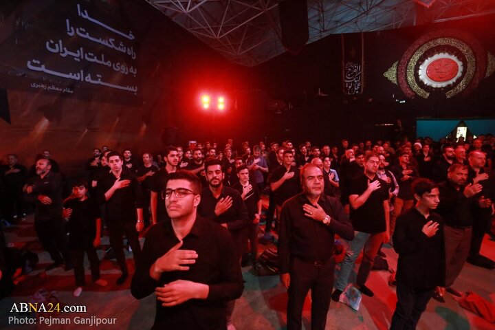 مراسم عزاداری دهه اول محرم در هیئت انصارالحسین(ع) اصفهان