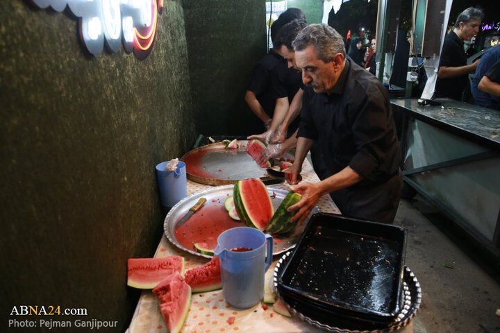 مراسم عزاداری دهه اول محرم در هیئت انصارالحسین(ع) اصفهان