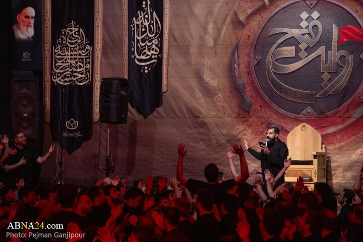 مراسم عزاداری دهه اول محرم در هیئت انصارالحسین(ع) اصفهان