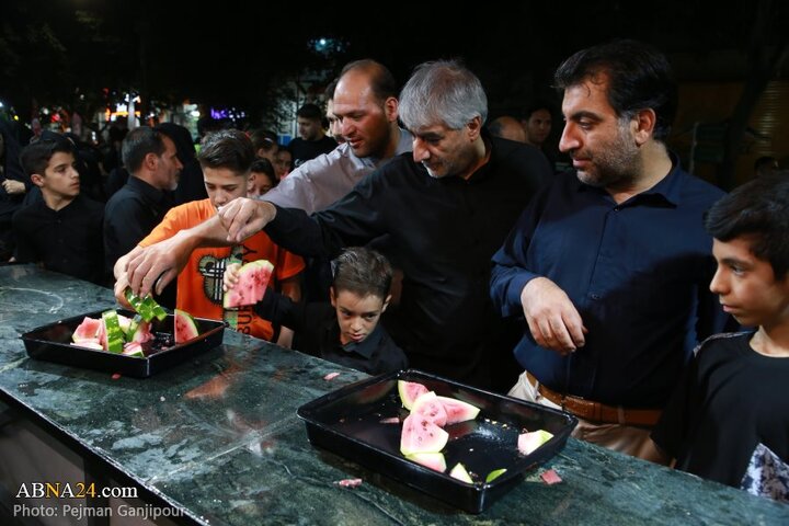 مراسم عزاداری دهه اول محرم در هیئت انصارالحسین(ع) اصفهان