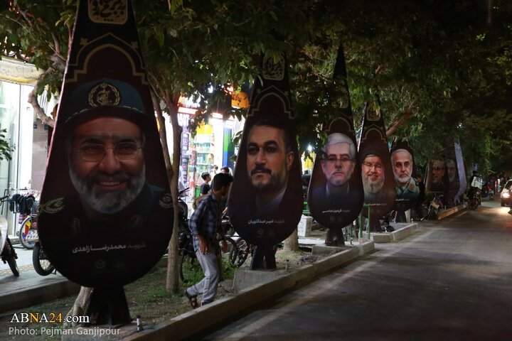 مراسم عزاداری دهه اول محرم در هیئت انصارالحسین(ع) اصفهان