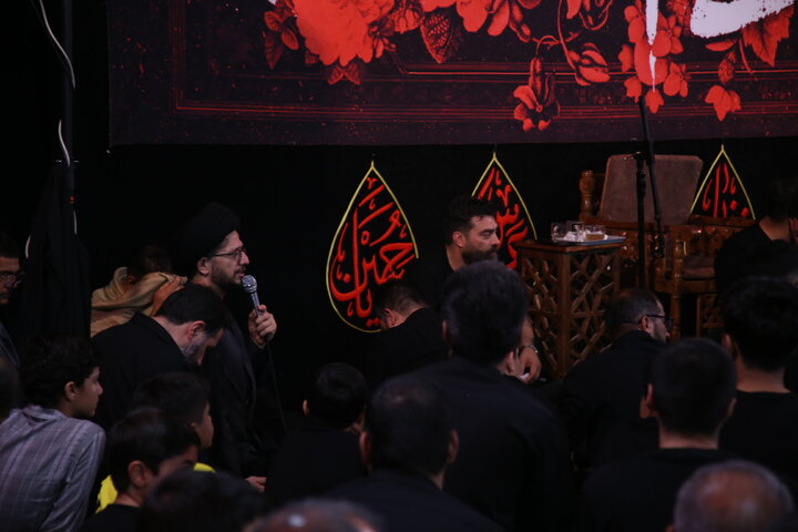 تصاویر| مراسم عزاداری پیروان حضرت علی اکبر(ع) شیراز در شب چهارم محرم