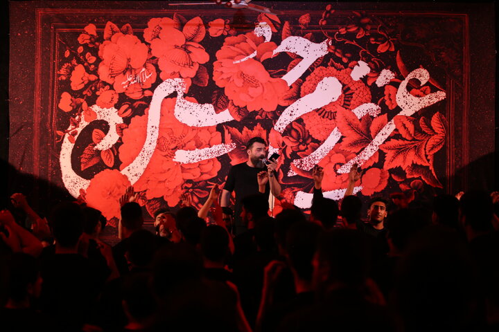 تصاویر| مراسم عزاداری پیروان حضرت علی اکبر(ع) شیراز در شب چهارم محرم