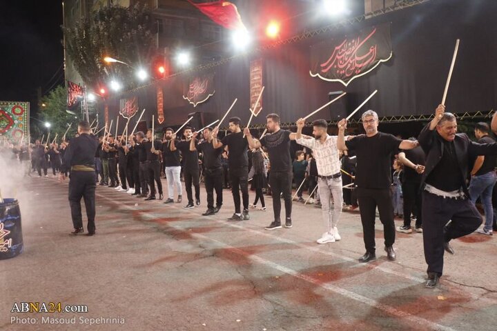تقرير مصور/ موكب عزائي حسيني في الليلة الثانية من شهر محرم الحرام بمدينة تبريز الإيرانية