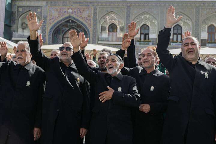 گزارش تصویری | عزاداری هیئت عالم آل محمد در دهه اول محرم