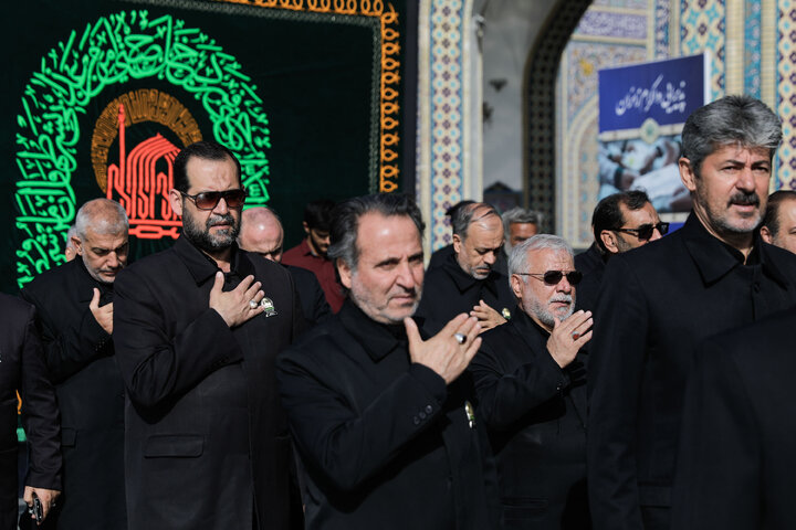 گزارش تصویری | عزاداری هیئت عالم آل محمد در دهه اول محرم