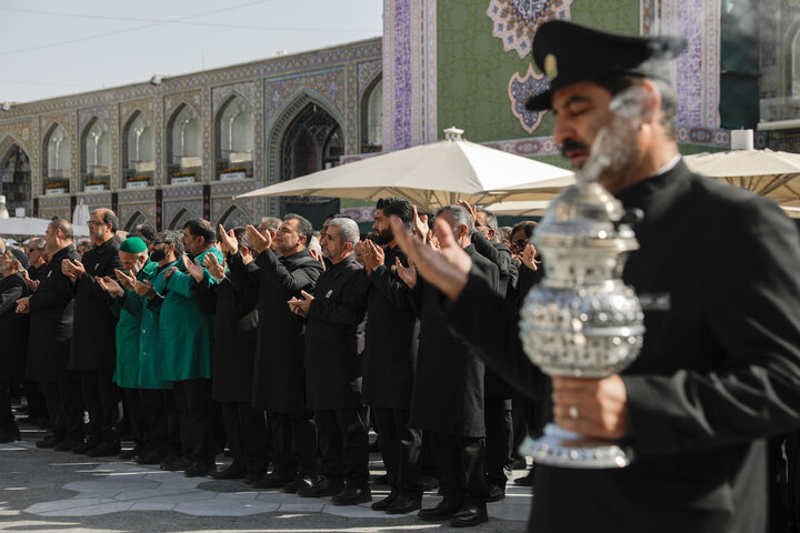 گزارش تصویری | عزاداری هیئت عالم آل محمد در دهه اول محرم