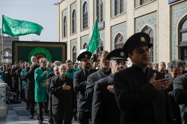 گزارش تصویری | عزاداری هیئت عالم آل محمد در دهه اول محرم
