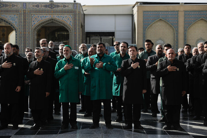 گزارش تصویری | عزاداری هیئت عالم آل محمد در دهه اول محرم