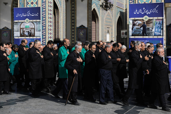 گزارش تصویری | عزاداری هیئت عالم آل محمد در دهه اول محرم