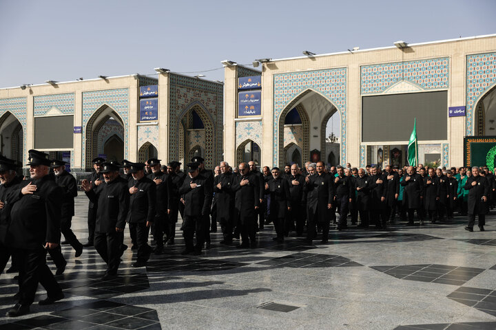 گزارش تصویری | عزاداری هیئت عالم آل محمد در دهه اول محرم