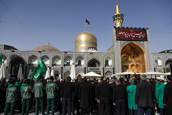 گزارش تصویری | عزاداری هیئت عالم آل محمد در دهه اول محرم