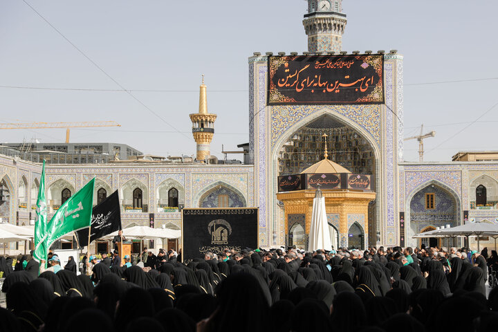 گزارش تصویری | عزاداری هیئت عالم آل محمد در دهه اول محرم