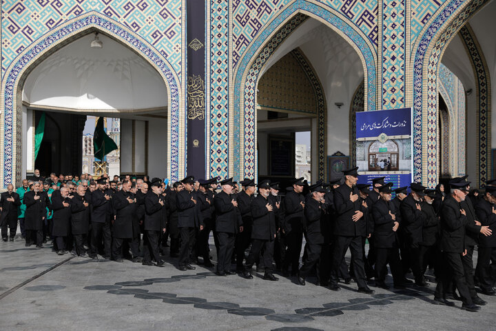 گزارش تصویری | عزاداری هیئت عالم آل محمد در دهه اول محرم