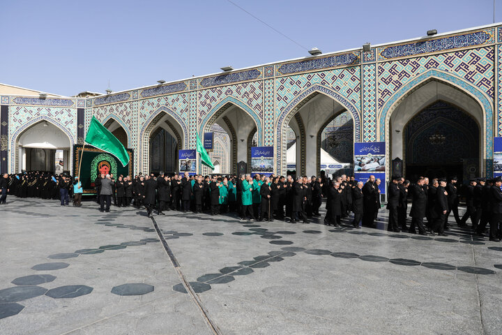 گزارش تصویری | عزاداری هیئت عالم آل محمد در دهه اول محرم