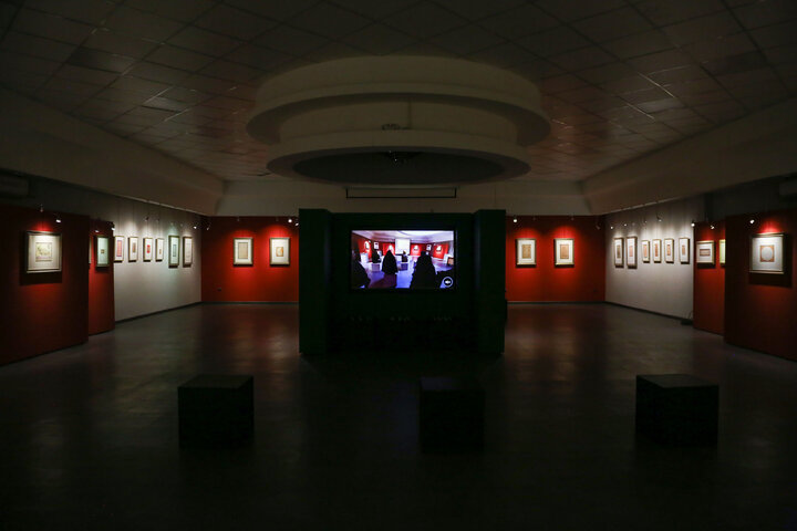 گزارش تصویری | نمایشگاه خوشنویسی «گلاب اشک»