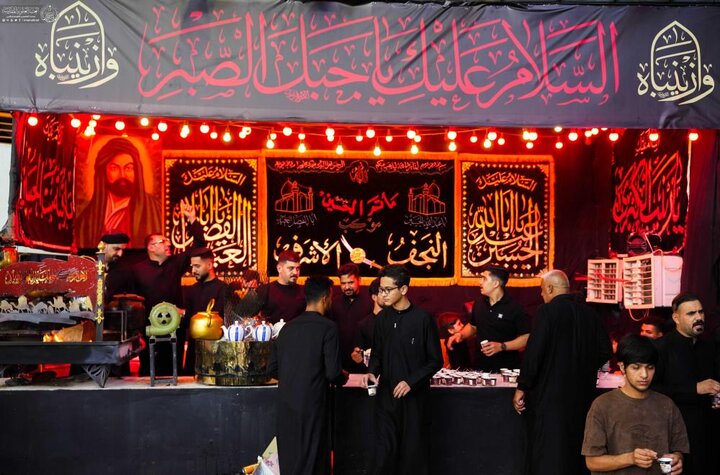 تقرير مصور/ العتبة العلويّة المقدّسة تقدّم خدماتها لأكثر من 2000 موكب حسيني