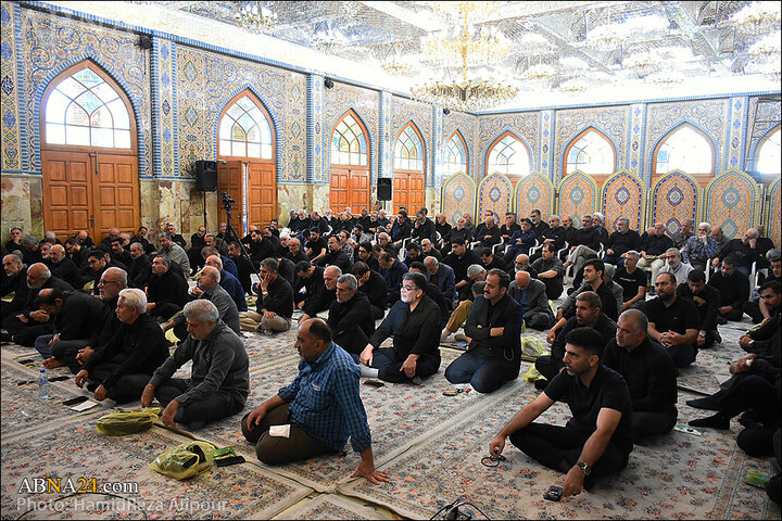 گزارش تصویری | مراسم سوگواری صبح روز چهارم ماه محرم در رشت