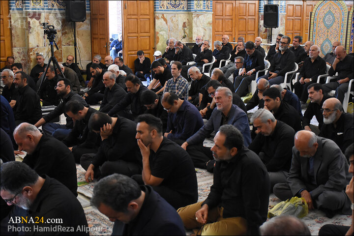 گزارش تصویری | مراسم سوگواری صبح روز چهارم ماه محرم در رشت