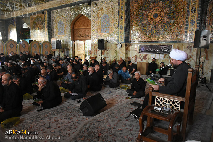 گزارش تصویری | مراسم سوگواری صبح روز چهارم ماه محرم در رشت