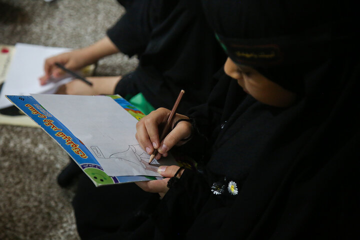 گزارش تصویری  | عزاداری نیجریه‌ای‌ها در حرم مطهر بانوی کرامت