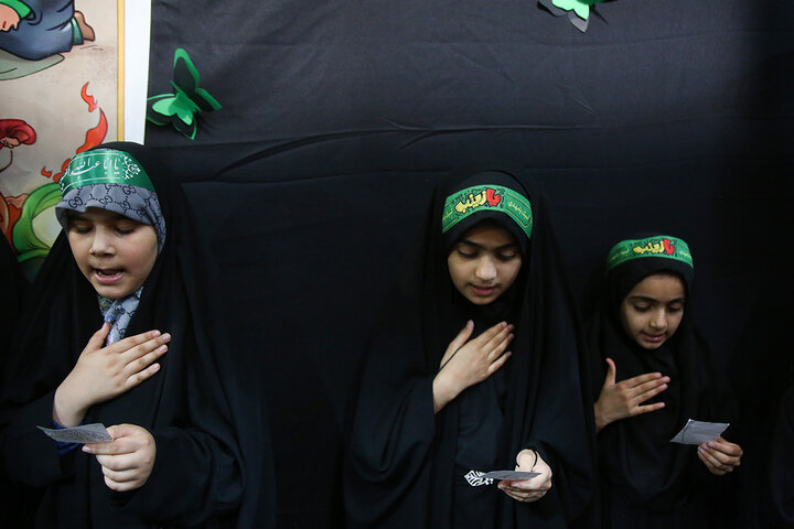 گزارش تصویری  | عزاداری نیجریه‌ای‌ها در حرم مطهر بانوی کرامت