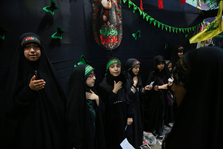 گزارش تصویری  | عزاداری نیجریه‌ای‌ها در حرم مطهر بانوی کرامت