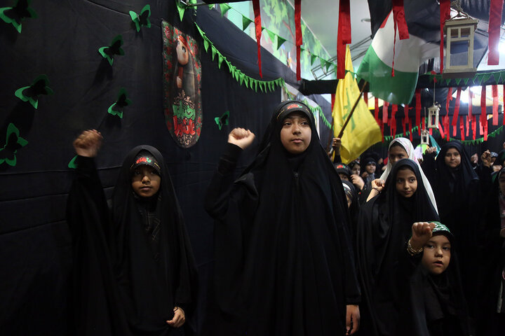 گزارش تصویری  | عزاداری نیجریه‌ای‌ها در حرم مطهر بانوی کرامت