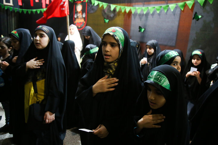 گزارش تصویری  | عزاداری نیجریه‌ای‌ها در حرم مطهر بانوی کرامت