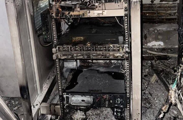 آتش سوزی یک مرکز امنیتی رژیم صهیونیستی در یورش شبانه شهرک‌نشینان