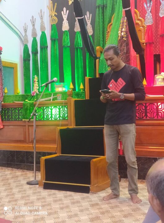 ပြည် မြို့ မဂို ရှီအဟ် မတ်စ်ဂျစ်ဒ်  ၌ မုဟရမ်လ ၁ရက် ၊၂ရက်၊ ၃ရက်  နှင့် ၄ ရက်ညများ တွင် အေမာမ် ဟိုစိုင်န်း(အ.စ) အတွက် အဇါဒါရီ ပြုလုပ် ။ ။ Photos