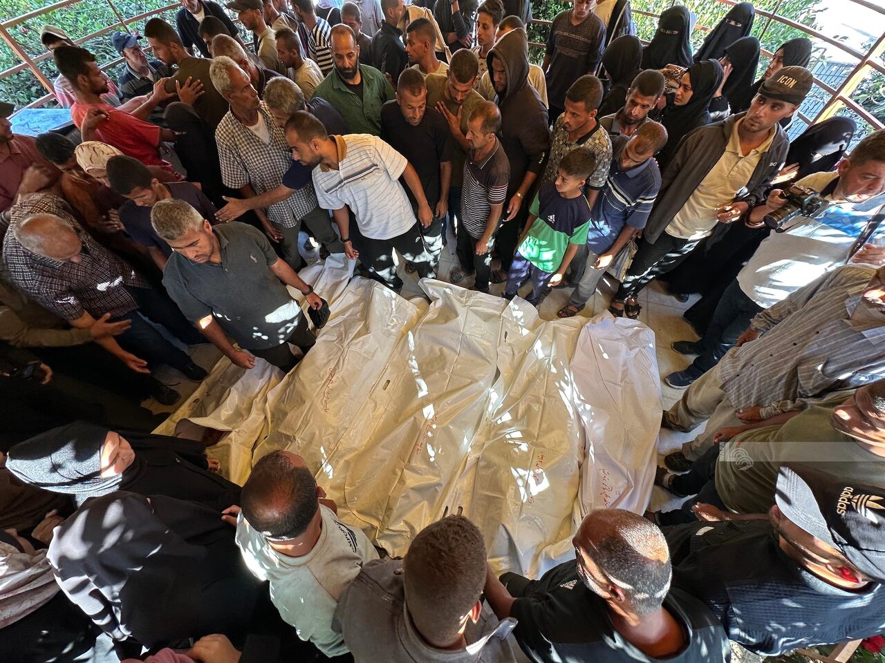 Israeli airstrikes hit Gaza and Jabalia schools sheltering families