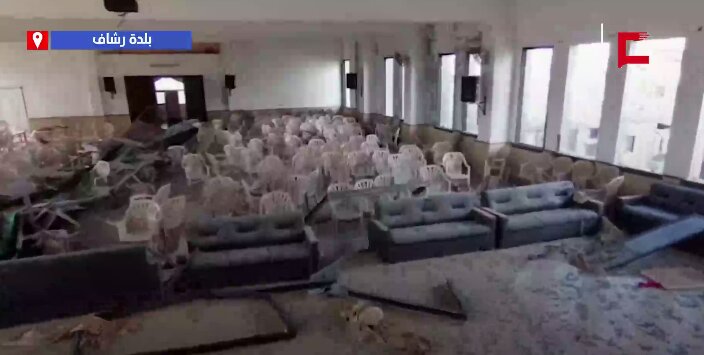 روایتی از برپایی مجالس حسینی در کنار حسینیهها و مساجد ویران شده جنوب لبنان + عکس