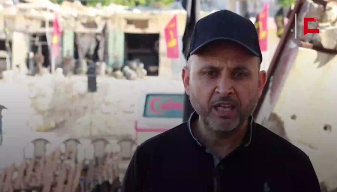 روایتی از برپایی مجالس حسینی در کنار حسینیهها و مساجد ویران شده جنوب لبنان + عکس